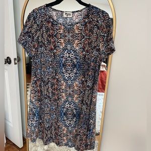 Show Me Your MuMu velour tshirt dress